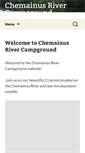 Mobile Screenshot of chemainusrivercampground.com